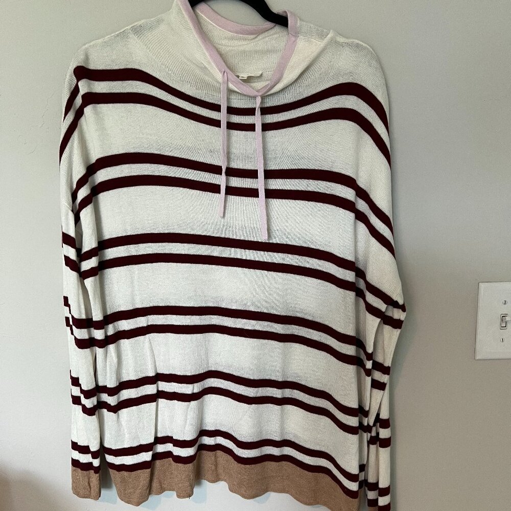 Lou & Grey | Long Sleeve Knit Sweater | XL